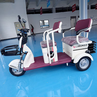 kaufen Elektrische Dreirad-Scooter, 2-Sitzer-Mobilitäts-Tricycle für Erwachsene und Senioren online manufacture