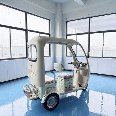 Buy Lingmao Starlight V Electric E Tricycle with Fully Enclosed Cockpit, Remote Unlocking, and Hydraulic Shock Absorption for Ultimate Comfort online manufacture