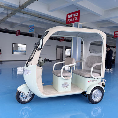 acheter Tricycle électrique à 3 roues pour 6 personnes avec auvent résistant aux intempéries online manufacture