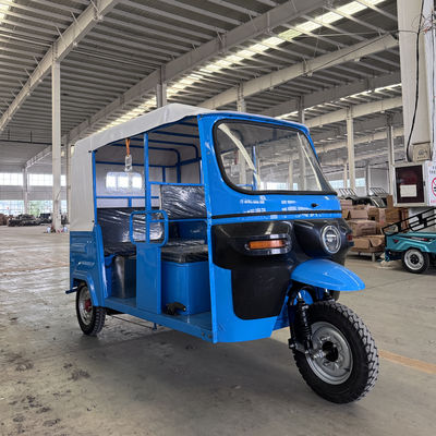 comprar Tuk Tuk Eléctrico de Gran Espacio para Pasajeros, Triciclo Eléctrico de 4 Asientos, Tuk Tuk con Batería online manufacture