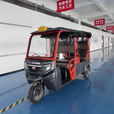 comprar Triciclo Elétrico de 3 Rodas para Passageiros com 4 Lugares e Toldo para Passeios Turísticos e Deslocamentos Urbanos online manufacture