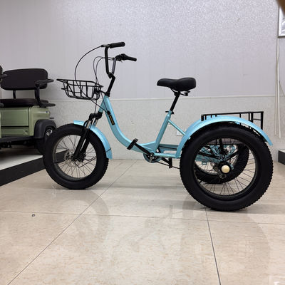 Mua Xe ba bánh chạy bằng sức người đa năng cho người lớn, lốp béo ổn định để đi lại online manufacture