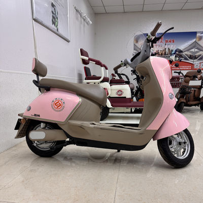 Beli Pink & Beige Retro Electric Tricycle dengan Hub Motor 650W, Range 30-40 km, dan Frame Baja awet untuk Perjalanan Bergaya pembuatan online