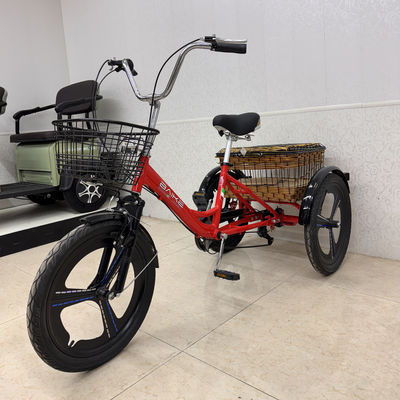 購入 短距離輸送ペダル三輪車 38kg スチールフレーム 安全構造 online manufacture