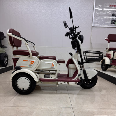 Buy Luxury Canopy Semi Open Enclosed Electric Trike For Sun And Shelter online manufacture