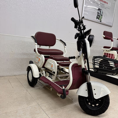 comprar Triciclo Elétrico para Passageiros Moderno com Três Rodas e Scooter de Mobilidade Elétrica para 2 Lugares online manufacture