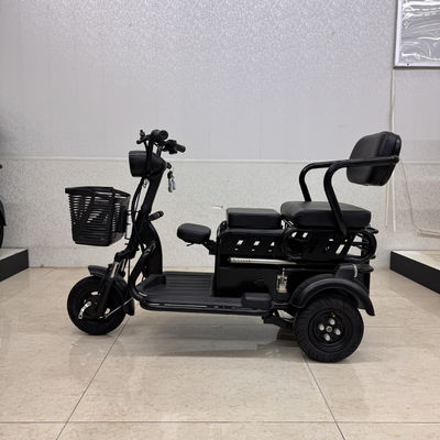 Mua Xe ba bánh điện chở khách 3 chỗ ngồi, pin lithium, giảm xóc kép + Ghế trẻ em có thể gập gọn online manufacture