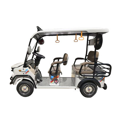 comprar Avance en la capacidad de 4 asientos de pasajeros eléctricos de cuatro ruedas con motor de 1000W y controlador de 24 tubos para transbordadores de resort online manufacture