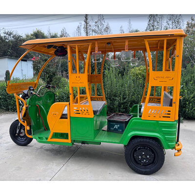 ซื้อ รถสามล้อไฟฟ้าสำหรับผู้โดยสาร 6 ที่นั่งสำหรับงานหนัก พร้อมหลังคาสูง สำหรับรับส่งรีสอร์ทและเดินทางในฟาร์ม online manufacture