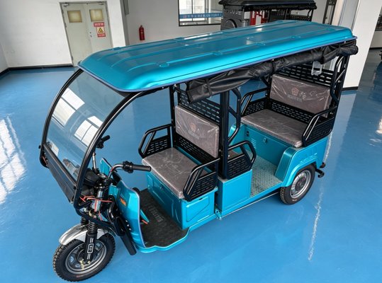 Beli Tricycle Listrik Legal 5 Kursi Dilengkapi Jas Hujan, Wiper, Radio & Anti-Pencurian; Set Lengkap Perlengkapan Bisnis Penumpang Antar Jemput Pedesaan pembuatan online