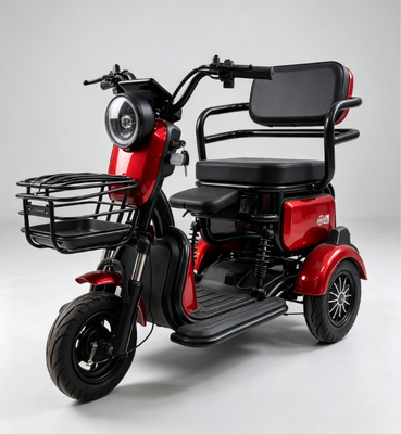 Buy Leisure Electric Tricycle with 350-6 Tubeless Tire, 500W Differential Motor, and 48/20 Lead-Acid Battery online manufacture