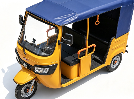 comprar Tuk Tuk Elétrico de Velocidade Dupla com Quadro Anticorrosivo por Eletroforese Catódica para 5 Pessoas Fabricação em linha