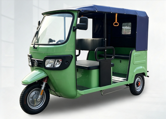 kaufen 60V 140AH Lithiumbatterie Elektro-Tuk Tuk mit 7 Passagierkapazität und 150 km Reichweite für schwere Pendelfahrten Online-Herstellung