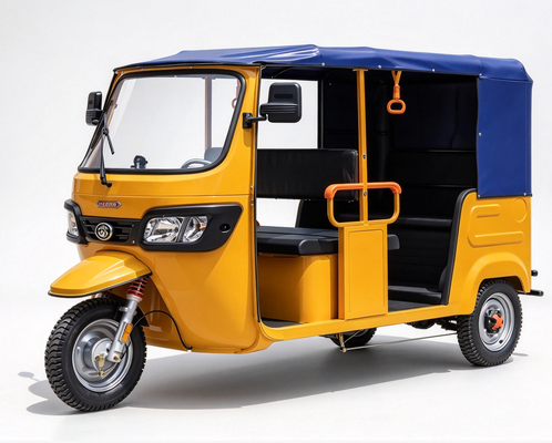 buy 1.1m Double Row Electric Tuk Tuk with 1500W DC Brushless Motor, 150km Driving Range for 5-Person Capacity online manufacture